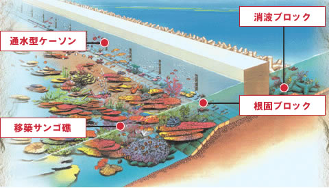 環境共生型防波堤