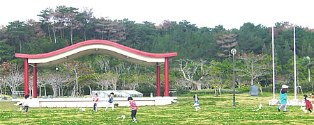 漢那ダム 湖畔公園(多目的広場)