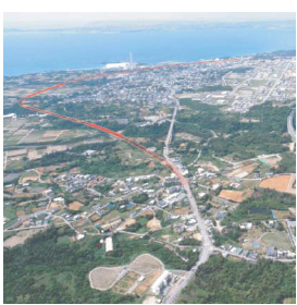 金武バイパス事業ルート