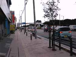 バリアフリー化歩道(浦添市内)