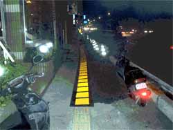 同点字マットの設置状況(浦添市内)