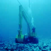 -20 m水深における作業状況2