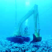 -20 m水深における作業状況3