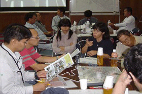 ���[�N�V���b�v�̕��i