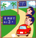 距離表示がおかしい