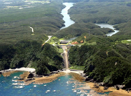 福地ダム上流洪水吐及び大泊橋