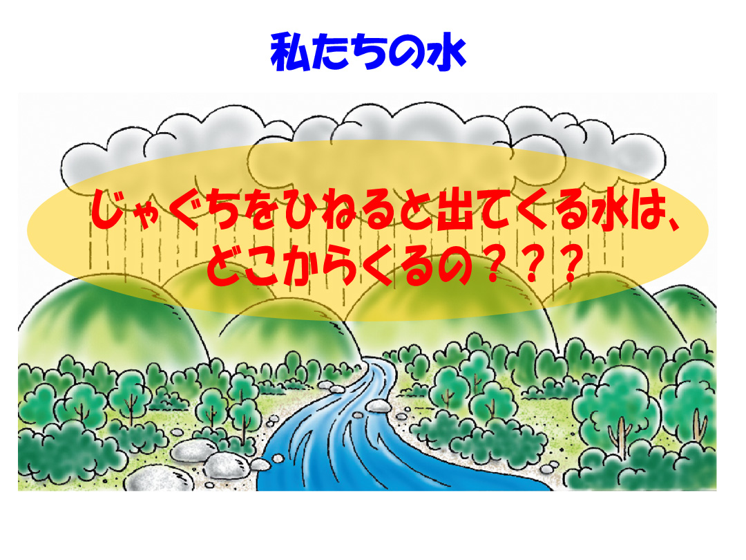 私たちの水