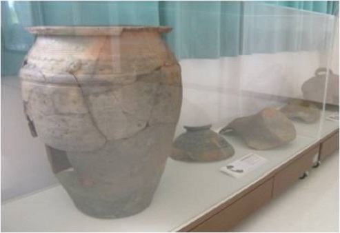 埋蔵文化財の展示について