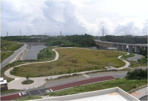 屋上展望台からの景色について