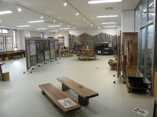 大保ダム資料館内