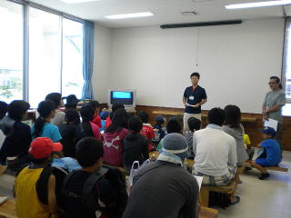 環境とのつながりや防災意識の説明